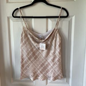 Gilli Tank Top Women’s Small Spaghetti Strap Polyester Soft Pink NWT